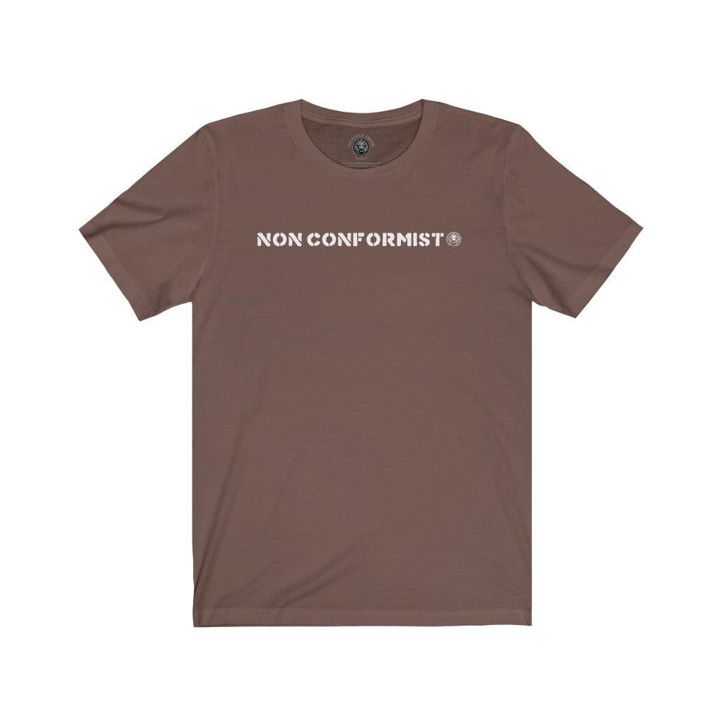 Non Conformist Mens T-shirt - NO FIXED ABODE Punkrock Mens Luxury Streetwear UK