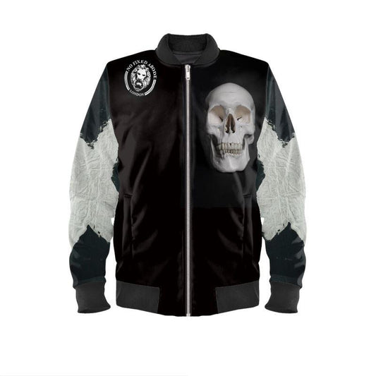 Skull and Cross Bomber Jacket - NO FIXED ABODE Punkrock Mens Luxury Streetwear UK