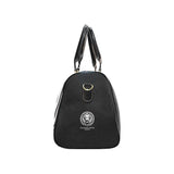 Small Black Lion Travel bag - NO FIXED ABODE Punkrock Mens Luxury Streetwear UK