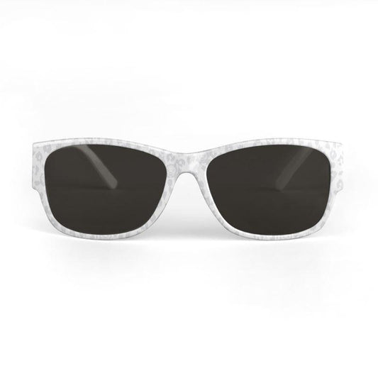 White Leopard Sunglasses - NO FIXED ABODE Punkrock Mens Luxury Streetwear UK