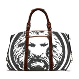 White Lion Travel Bag - NO FIXED ABODE Punkrock Mens Luxury Streetwear UK