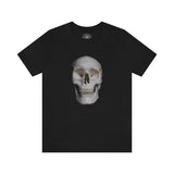 White Skull Short Sleeve Tee - NO FIXED ABODE Punkrock Mens Luxury Streetwear UK
